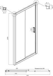 Ambassador  Душевой уголок Forsa 100x100 17022216ABB-100ABB – фотография-8